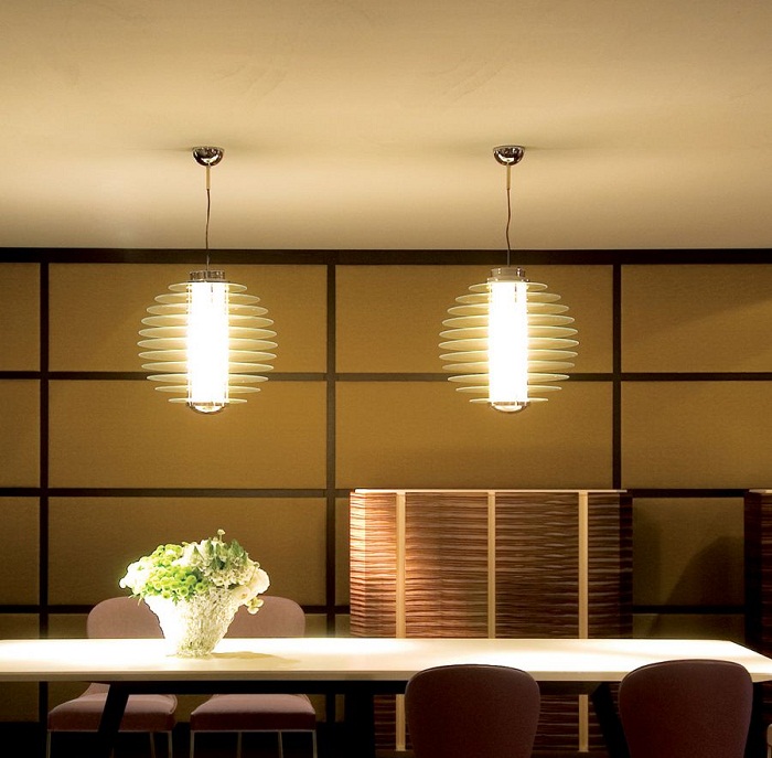 0024 Pendant lamp by Fontana Arte Lamps